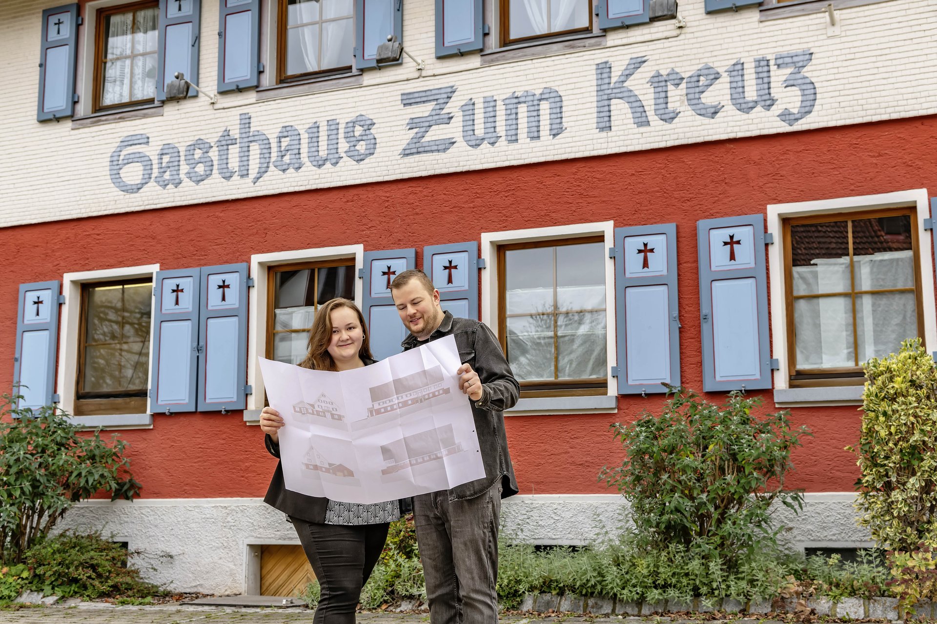 Loreen und Maximilian Schmidt, Gasthaus zum Kreuz
