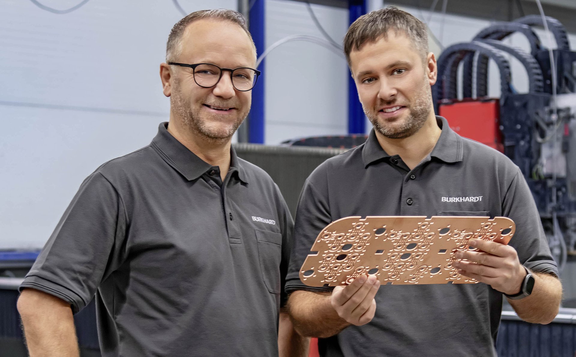 Tobias Merz und Sebastian Müller, Burkhardt GmbH