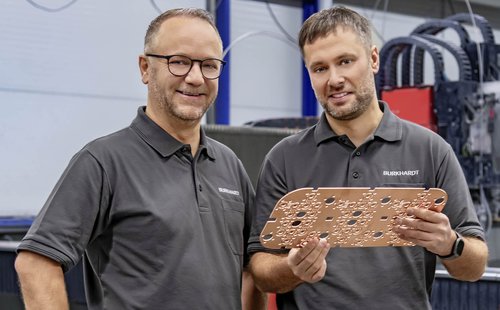 Tobias Merz und Sebastian Müller, Burkhardt GmbH